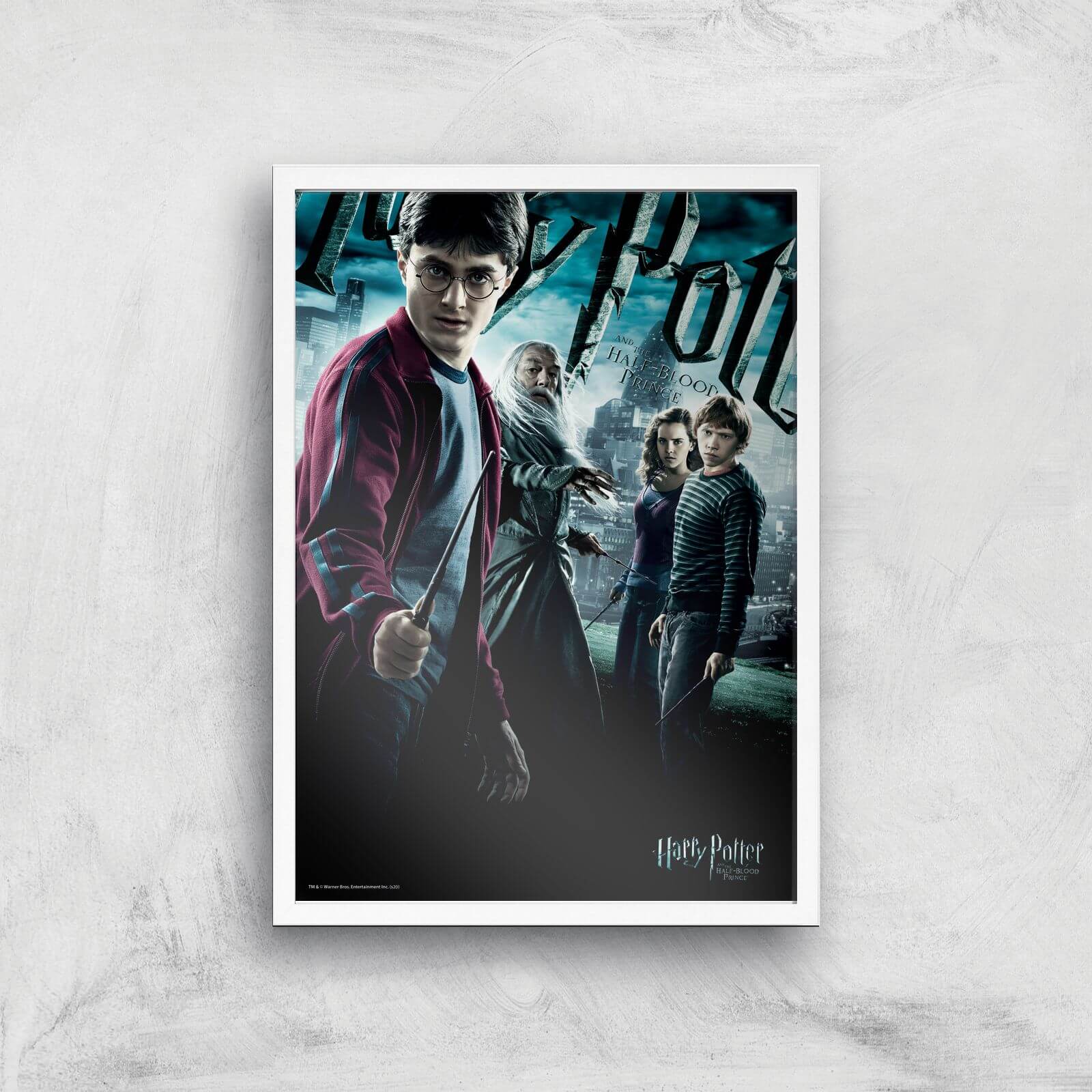 Harry Potter and the Half-Blood Prince Giclee Art Print - A2 - White Frame