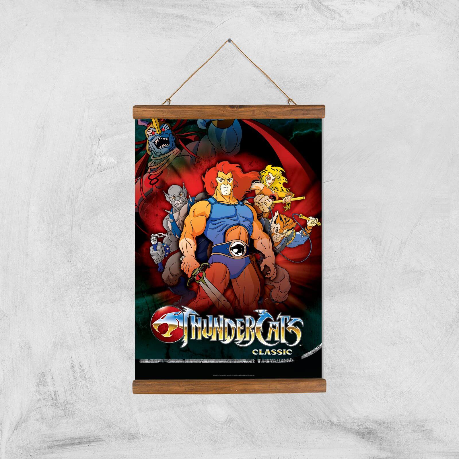 Thundercats Giclee Art Print - A3 - Wooden Hanger