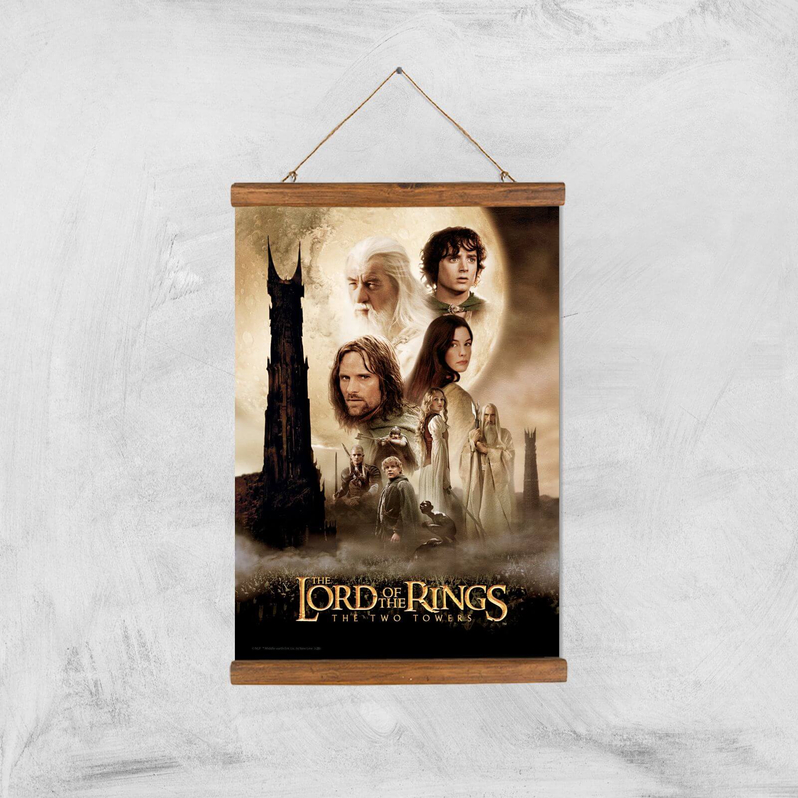 Lord Of The Rings: The Two Towers Giclee Art Print - A3 - Wooden Hanger