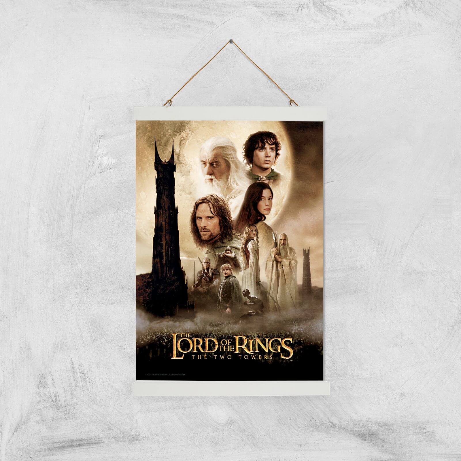 Lord Of The Rings: The Two Towers Giclee Art Print - A3 - White Hanger
