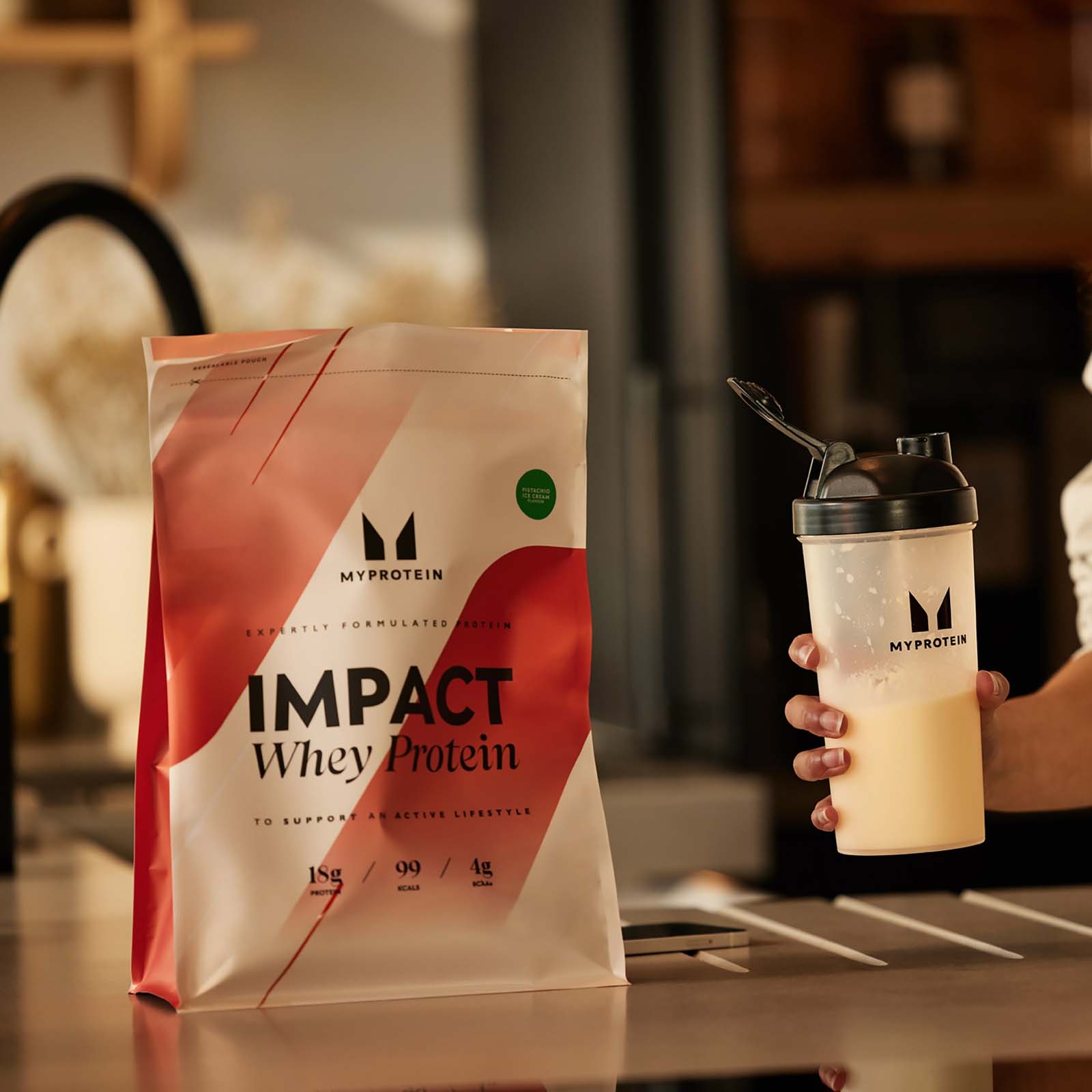 Thumbnail - Impact Whey Protein - 1kg - Vanille