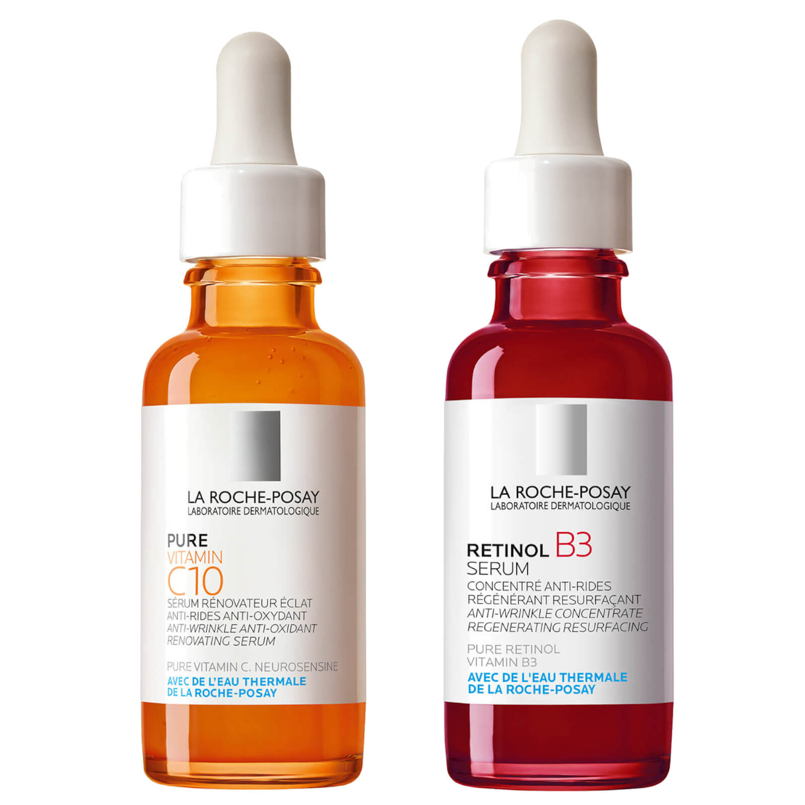 Image of La Roche-Posay Retinol and Vitamin C Serum Duo