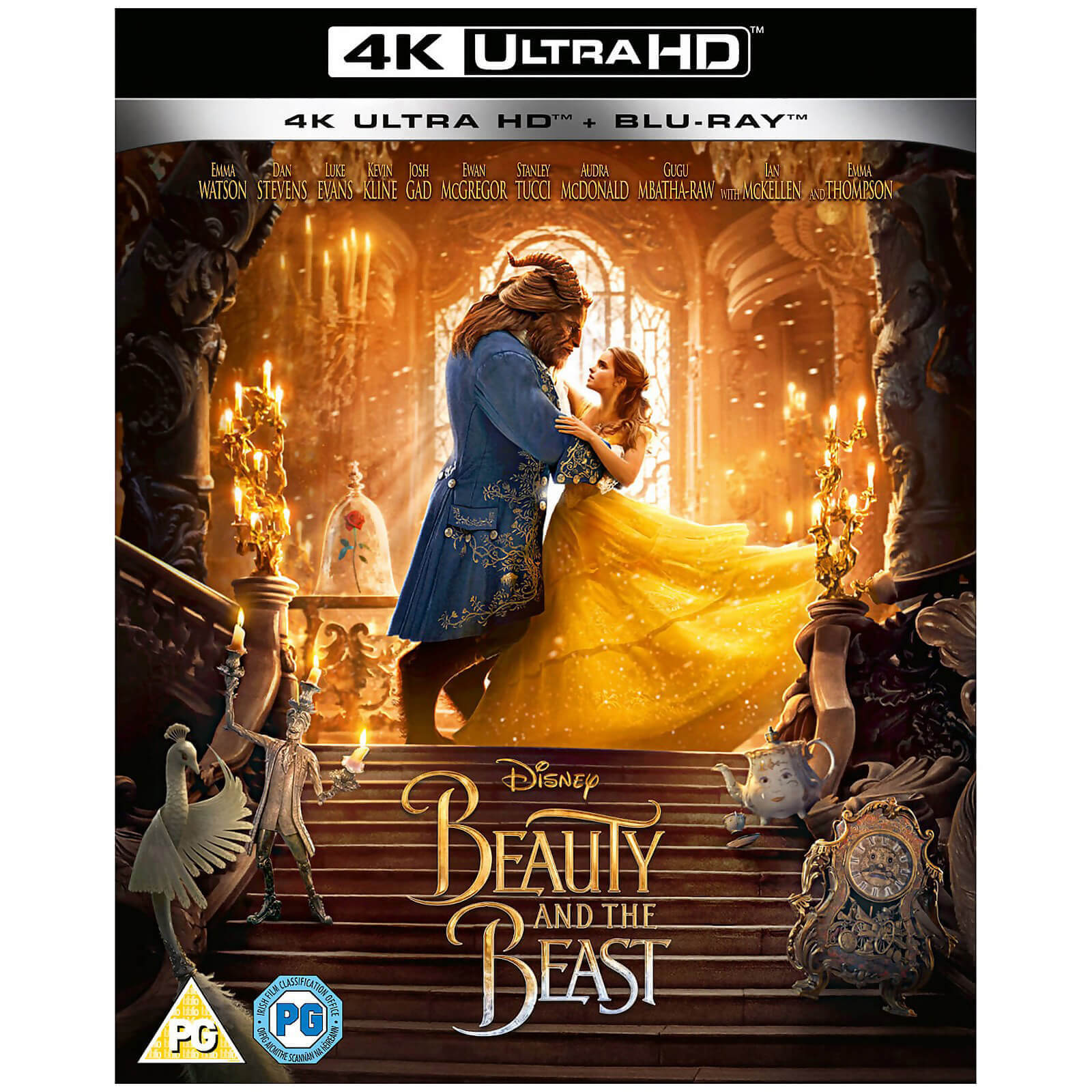 Beauty and the Beast (Live Action) 4K Ultra HD (Includes 2D Blu-ray)