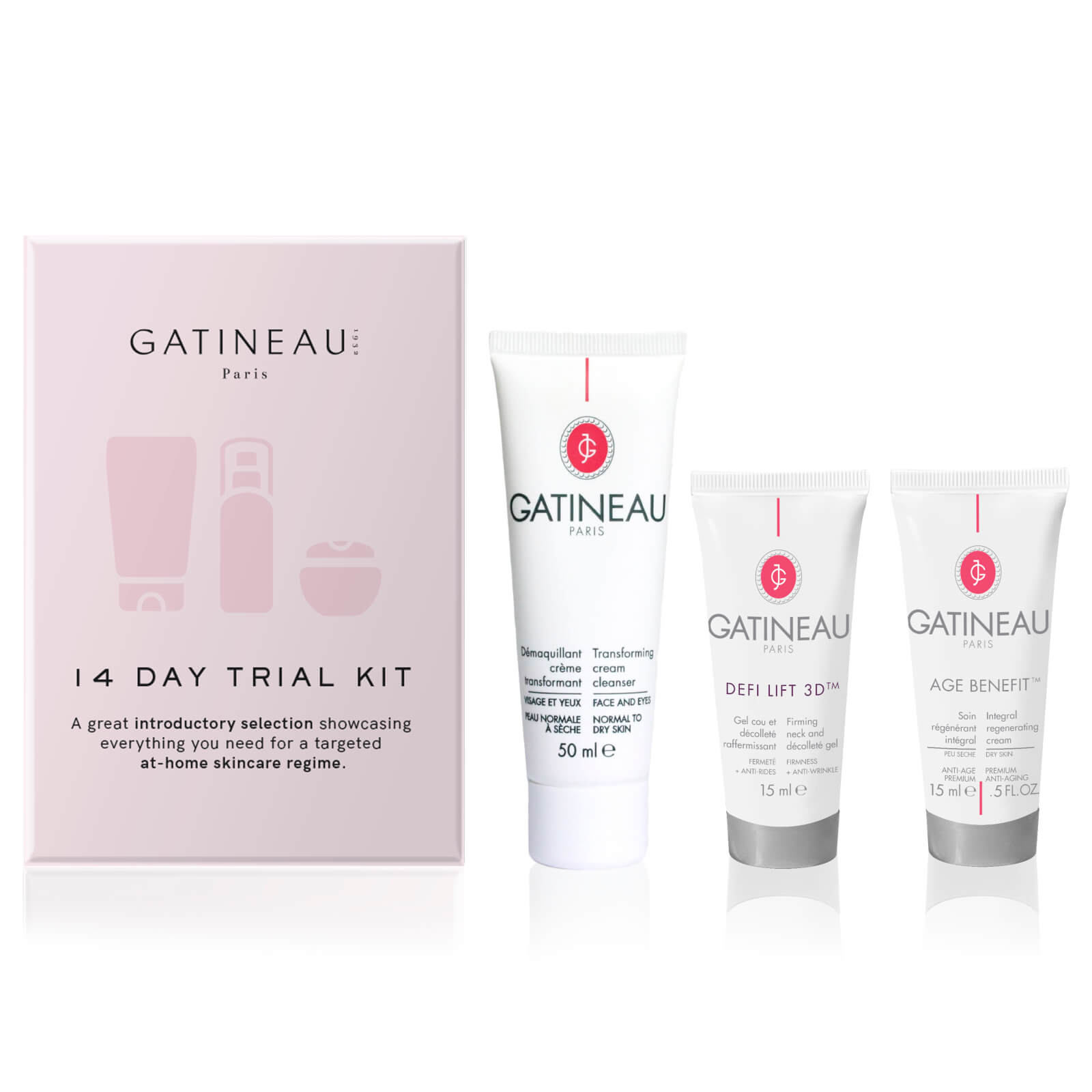 

Gatineau Cleanse, Firm and Repair 14 Day Trial Kit