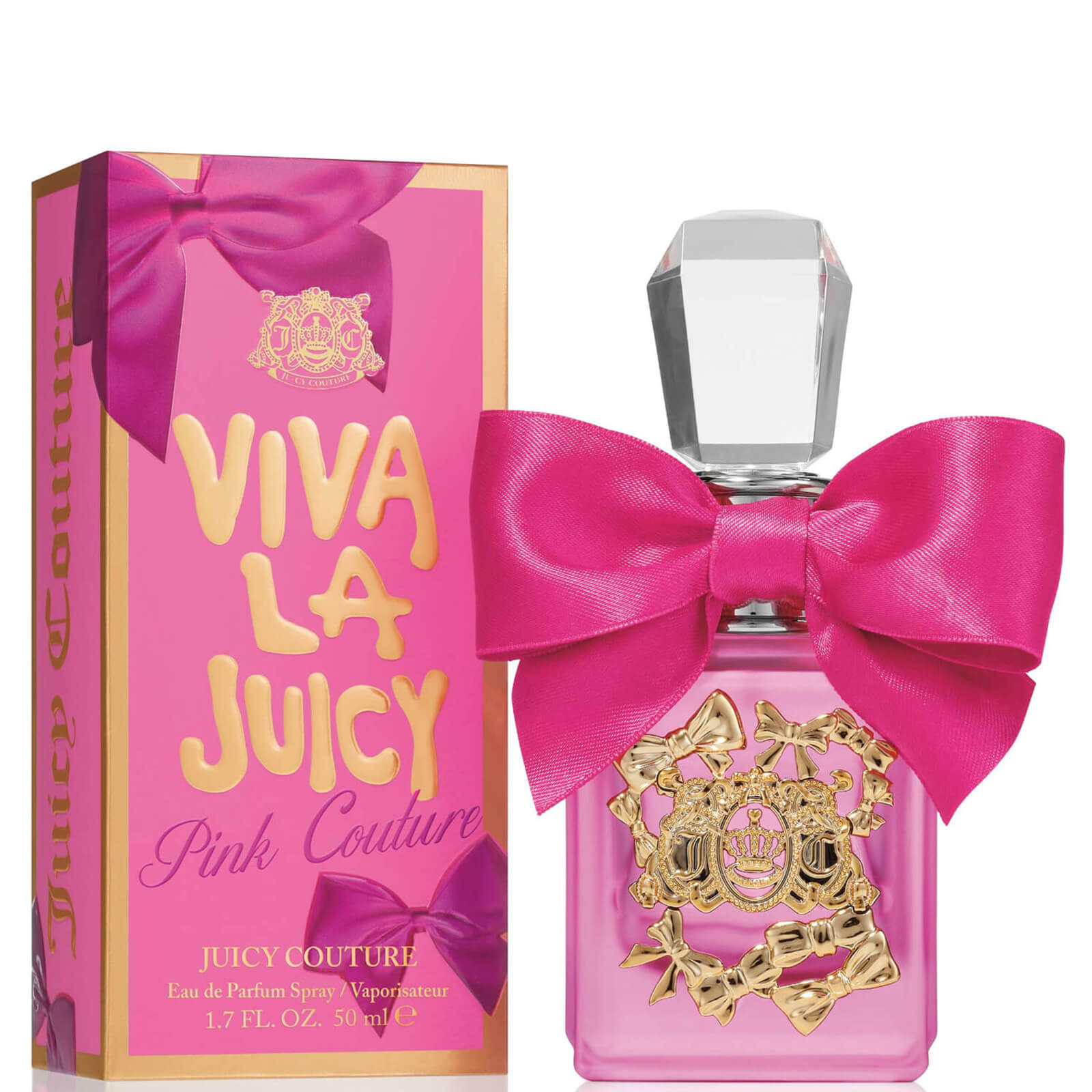 Photos - Women's Fragrance Juicy Couture Viva La Juicy Pink Couture Eau de Parfum Spray - 50ml A01225 