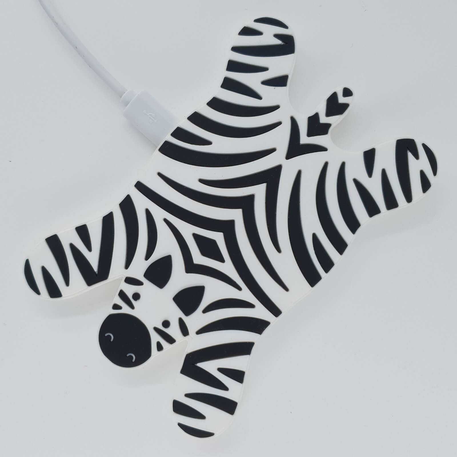 Mustard Zebra Wireless Phone Charger