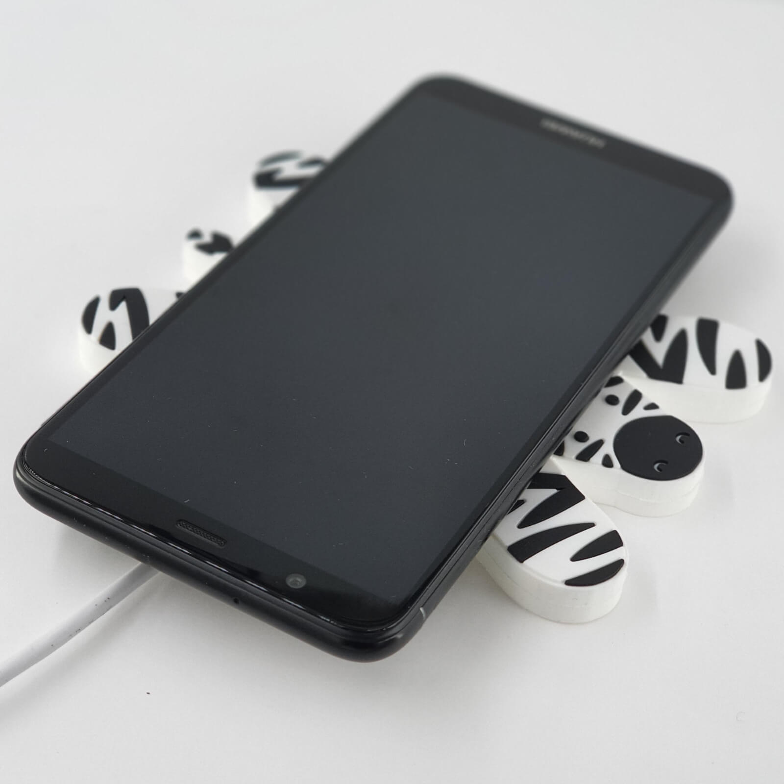 Image of Mustard Zebra Wireless Phone Charger