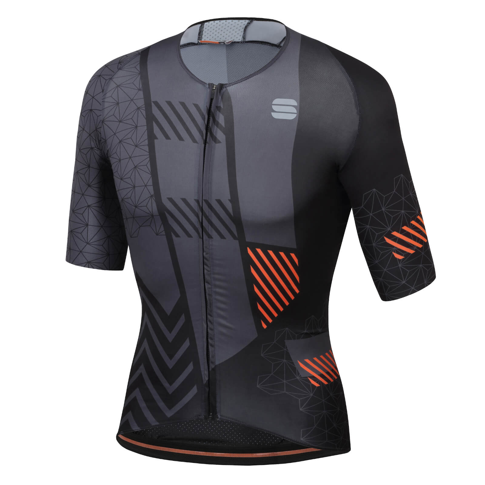 Sportful BodyFit Pro Bomber Jersey - XXL - Black/Anthracite