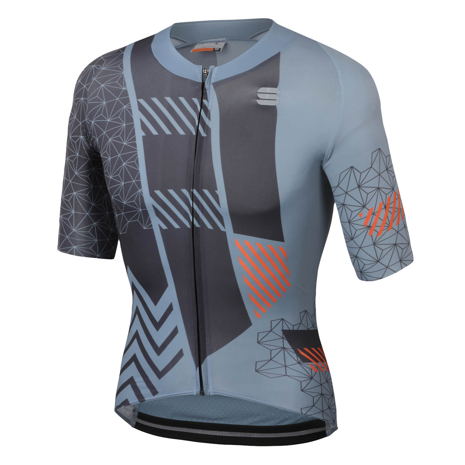 Sportful BodyFit Pro Bomber Jersey - XXL - Cement/Anthracite