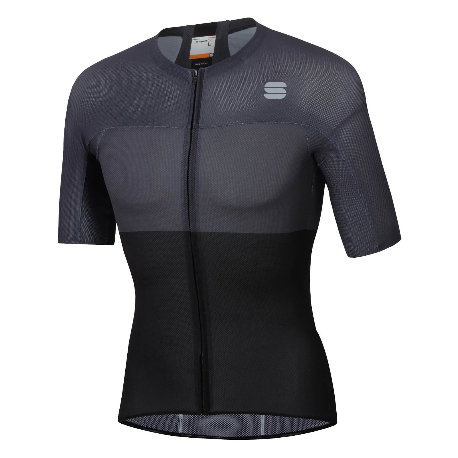 Sportful BodyFit Pro Light Jersey - L - Black/Anthracite