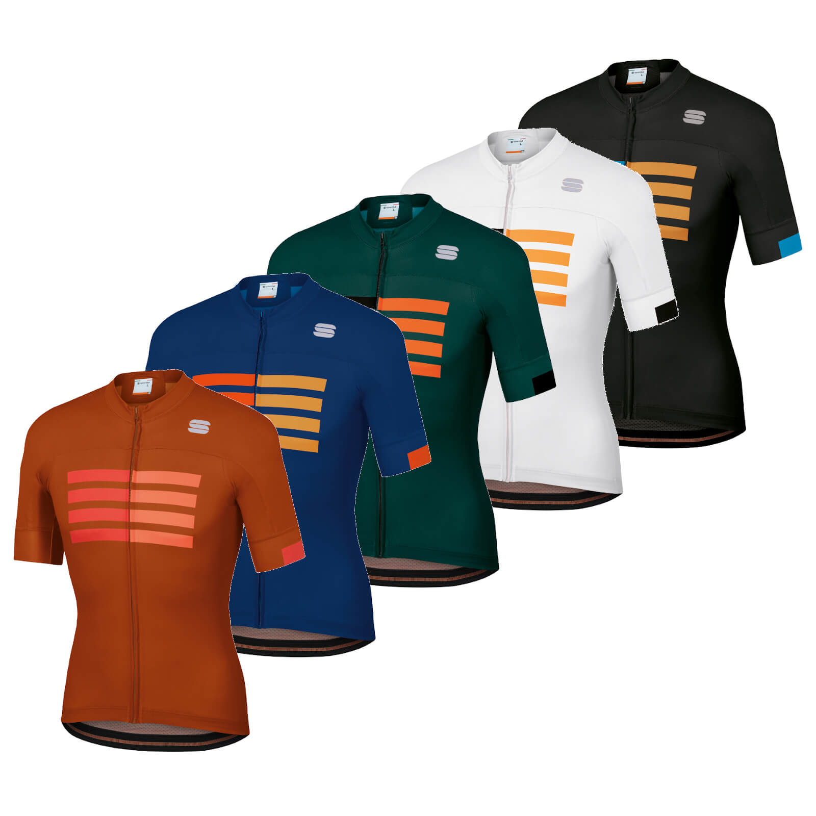 Sportful Wire Jersey - M - Red Wine/Red Rumba/Gold