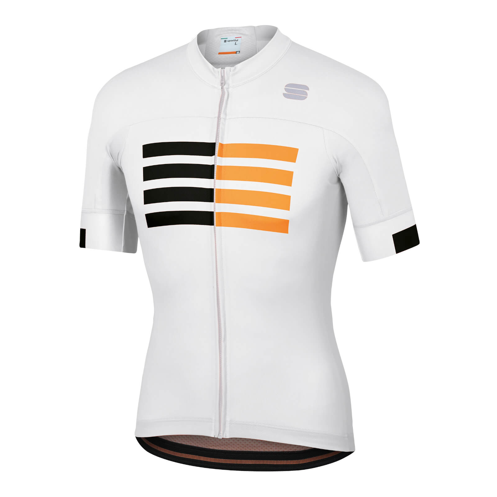 Sportful Wire Jersey - XXL - White/Black/Gold