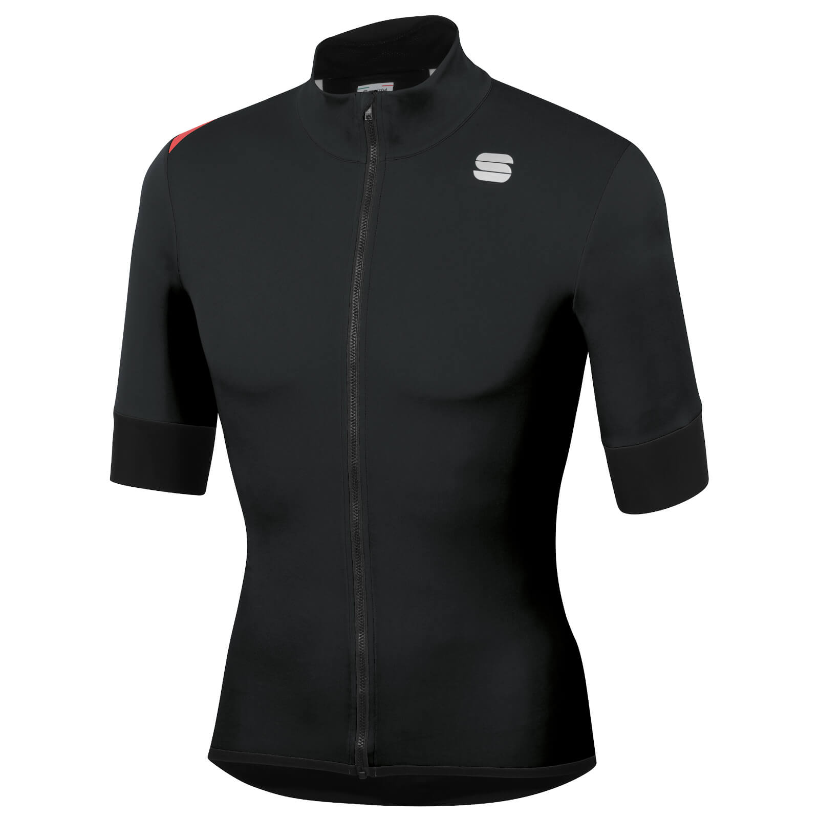 Sportful Fiandre Light NoRain Short Sleeve Jacket - S - Black