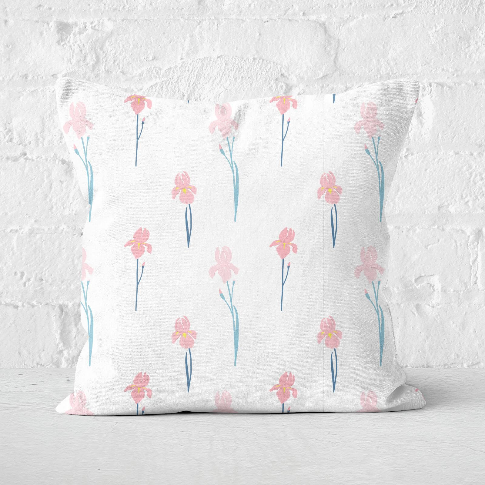 Single Flowers Square Cushion - 40x40cm - Soft Touch