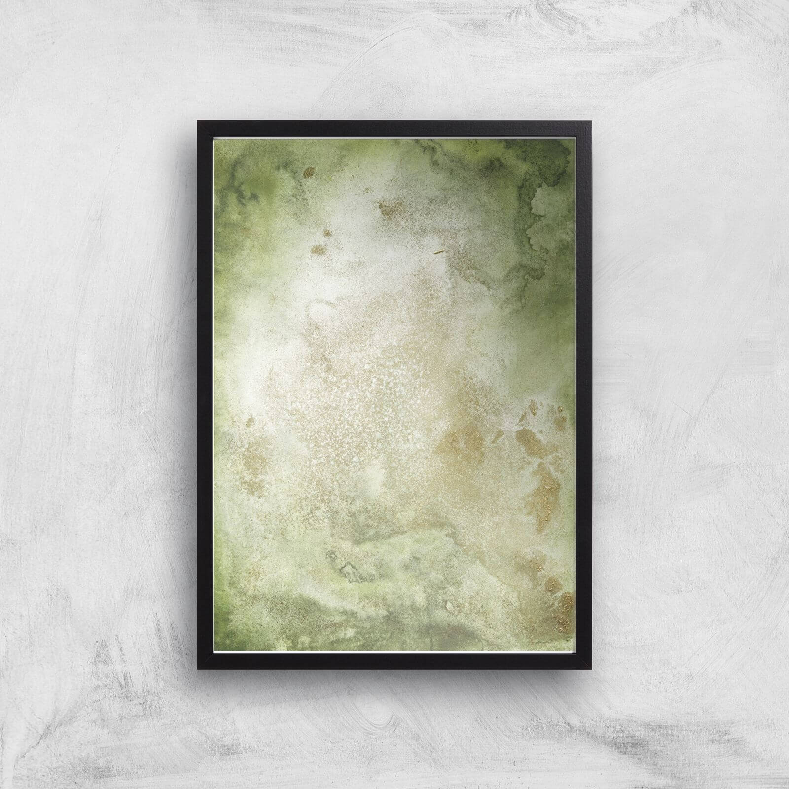 Abstract Ink Art Giclée Art Print - A3 - Black Frame
