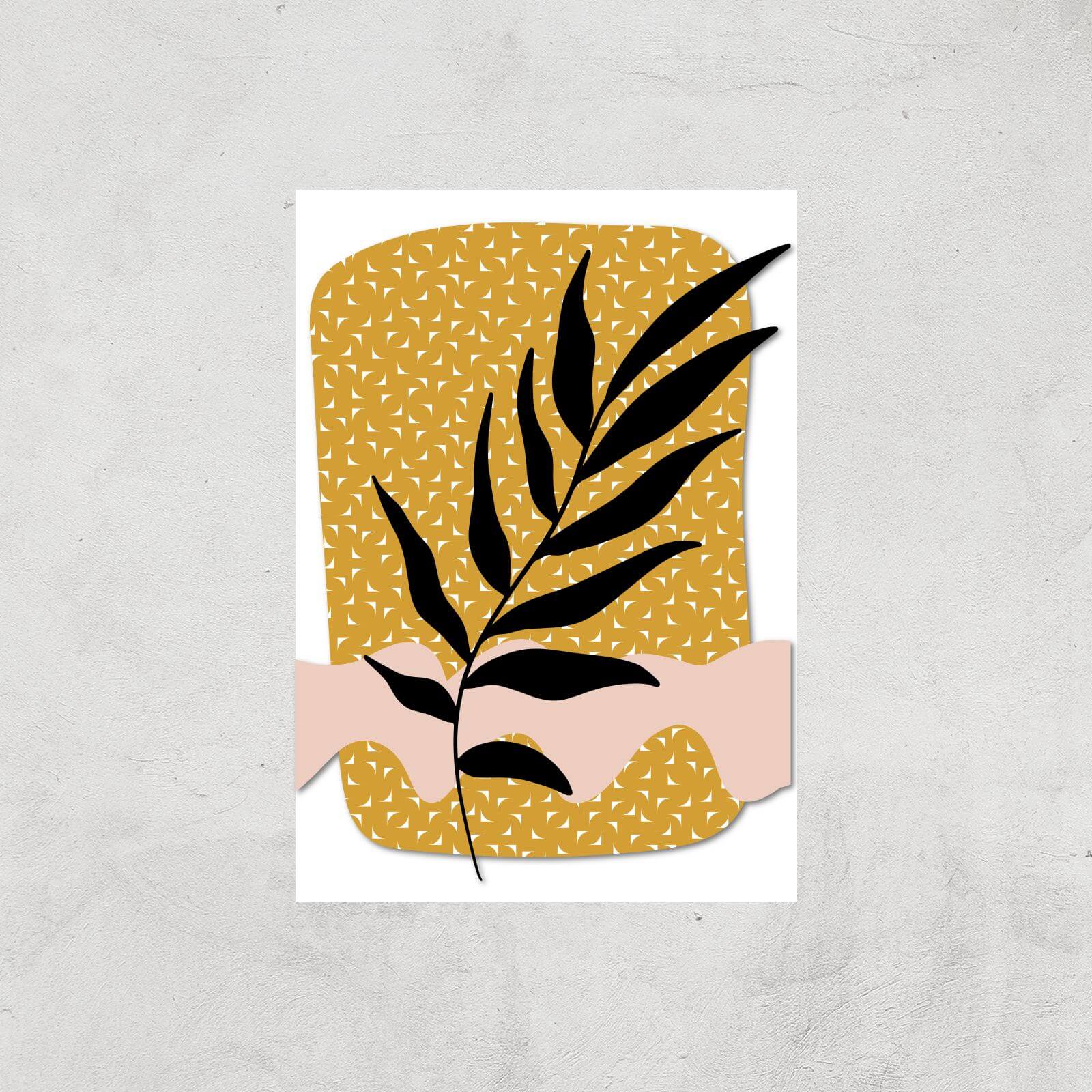 Geometric Branch Giclée Art Print - A4 - Print Only