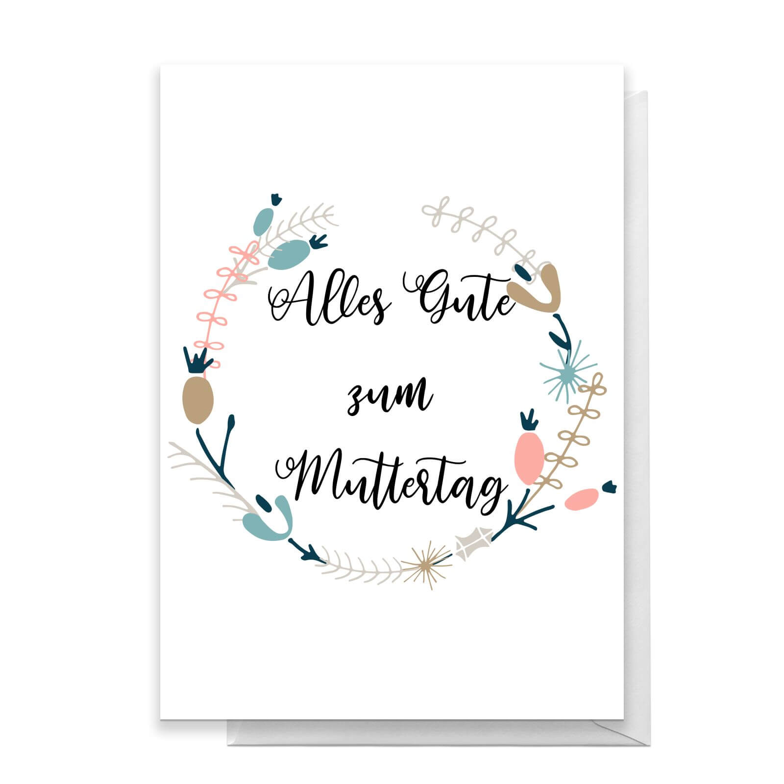 Alles Gute Zum Muttertag Greetings Card - Standard Card