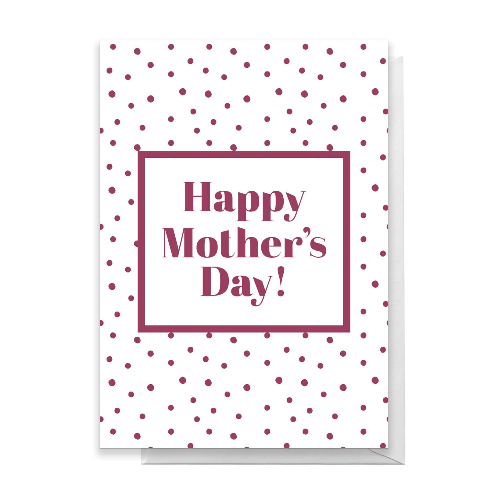 Happy Mother's Day Dots Greetings Card - Standard Card