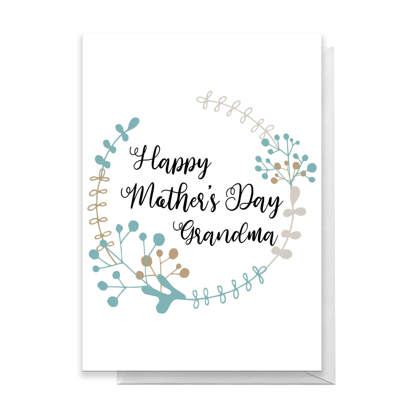 Happy Mother's Day Grandma Greetings Card - Large Card