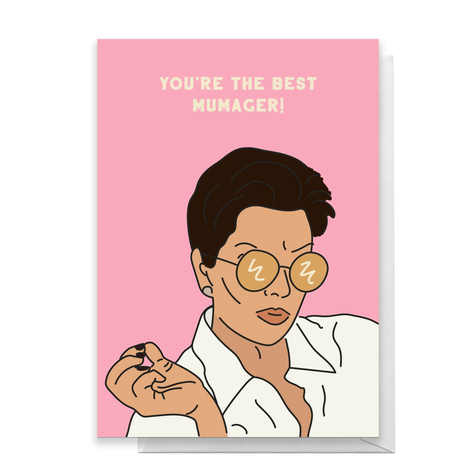 You're The Best Mumager Greetings Card - Standard Card