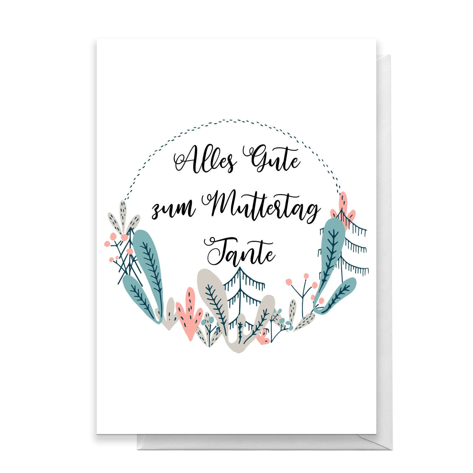 Alles Gute Zum Muttertag Tante Greetings Card - Standard Card