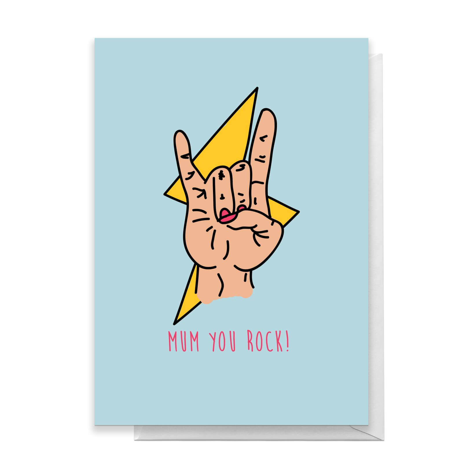 Mum You Rock Greetings Card - Standard Card