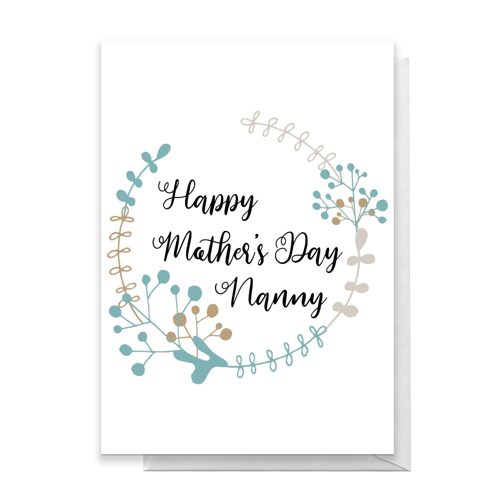 Happy Mother's Day Nanny Greetings Card - Standard Card
