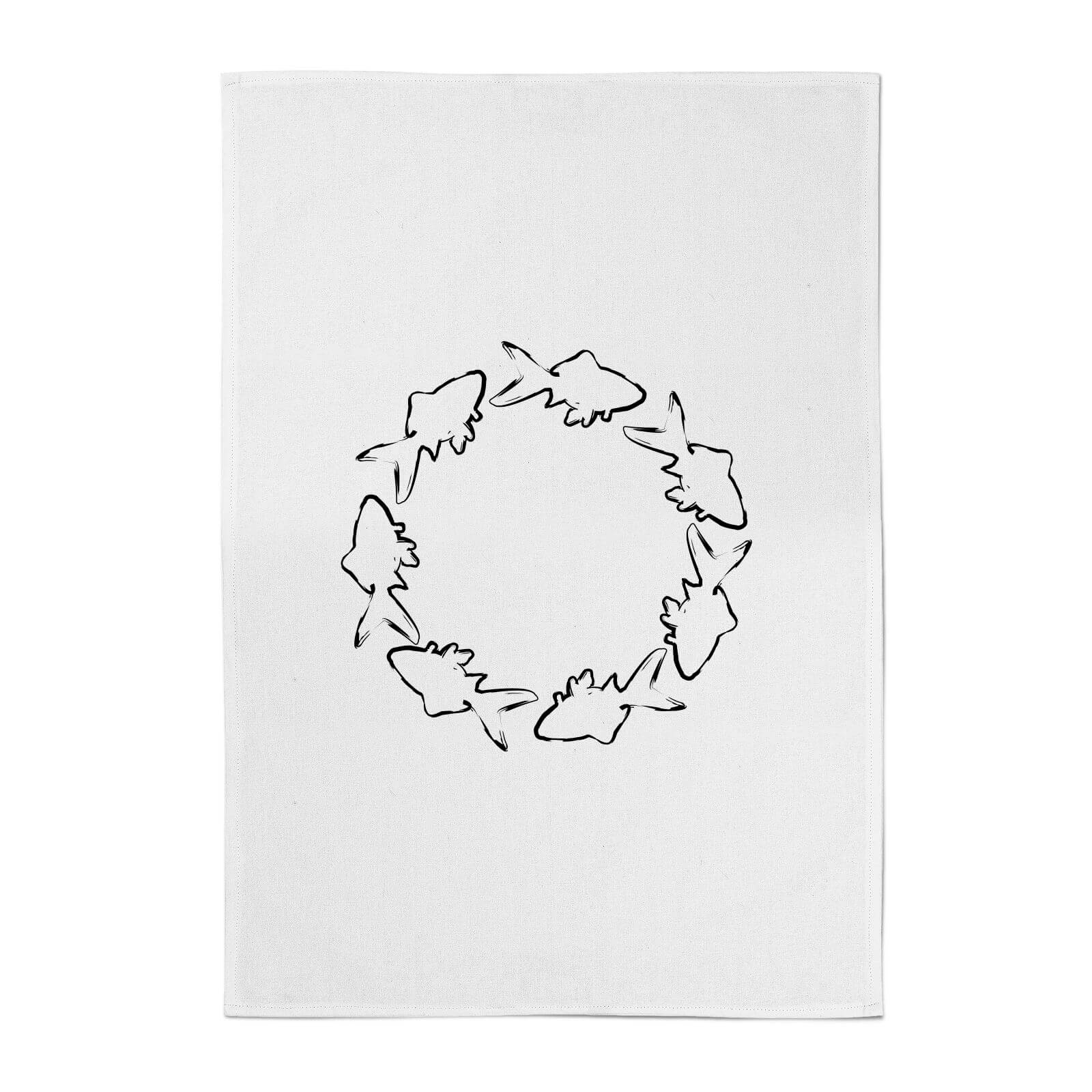 Fish Cotton Tea Towel
