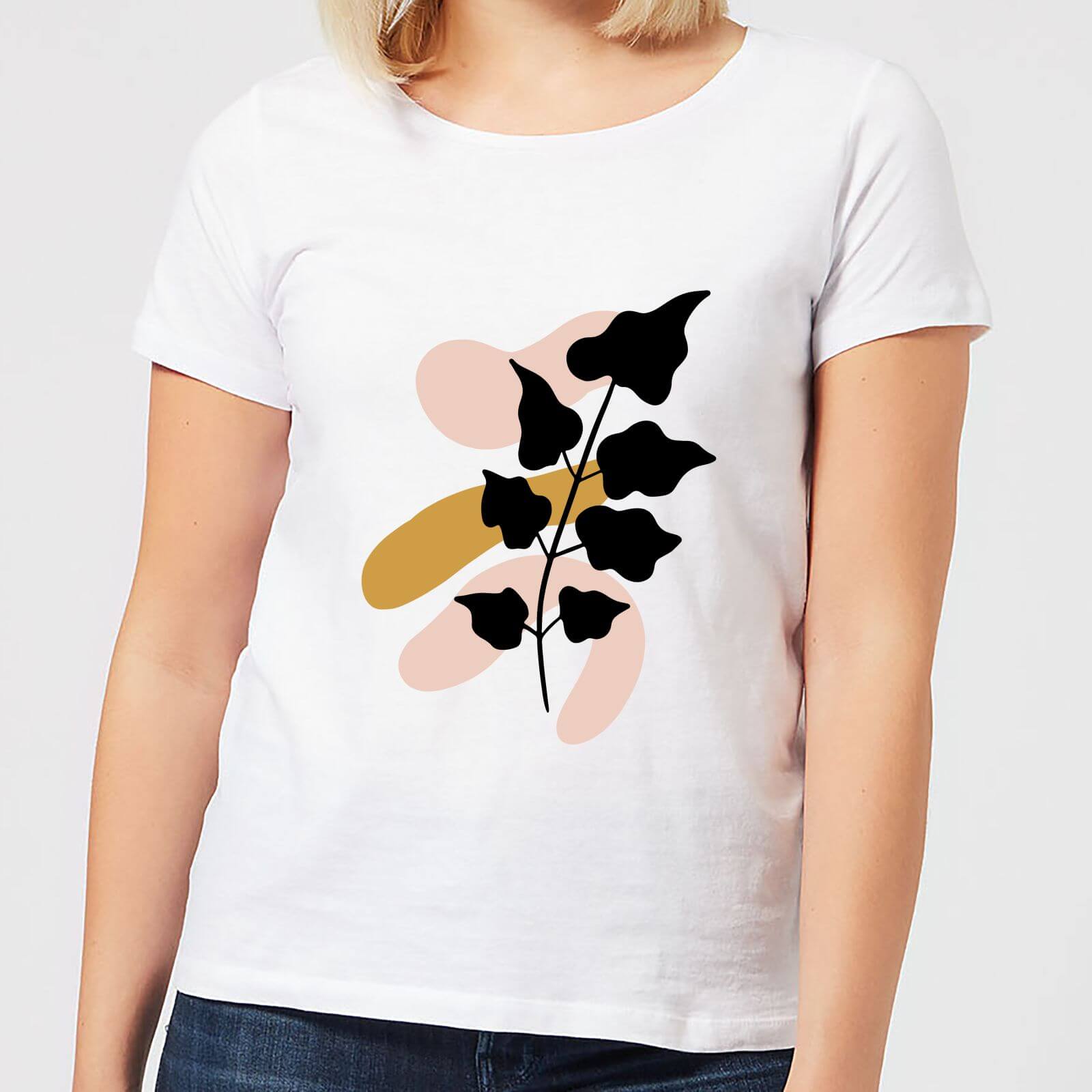 Abstract Branch Women's T-Shirt - White - S - White
