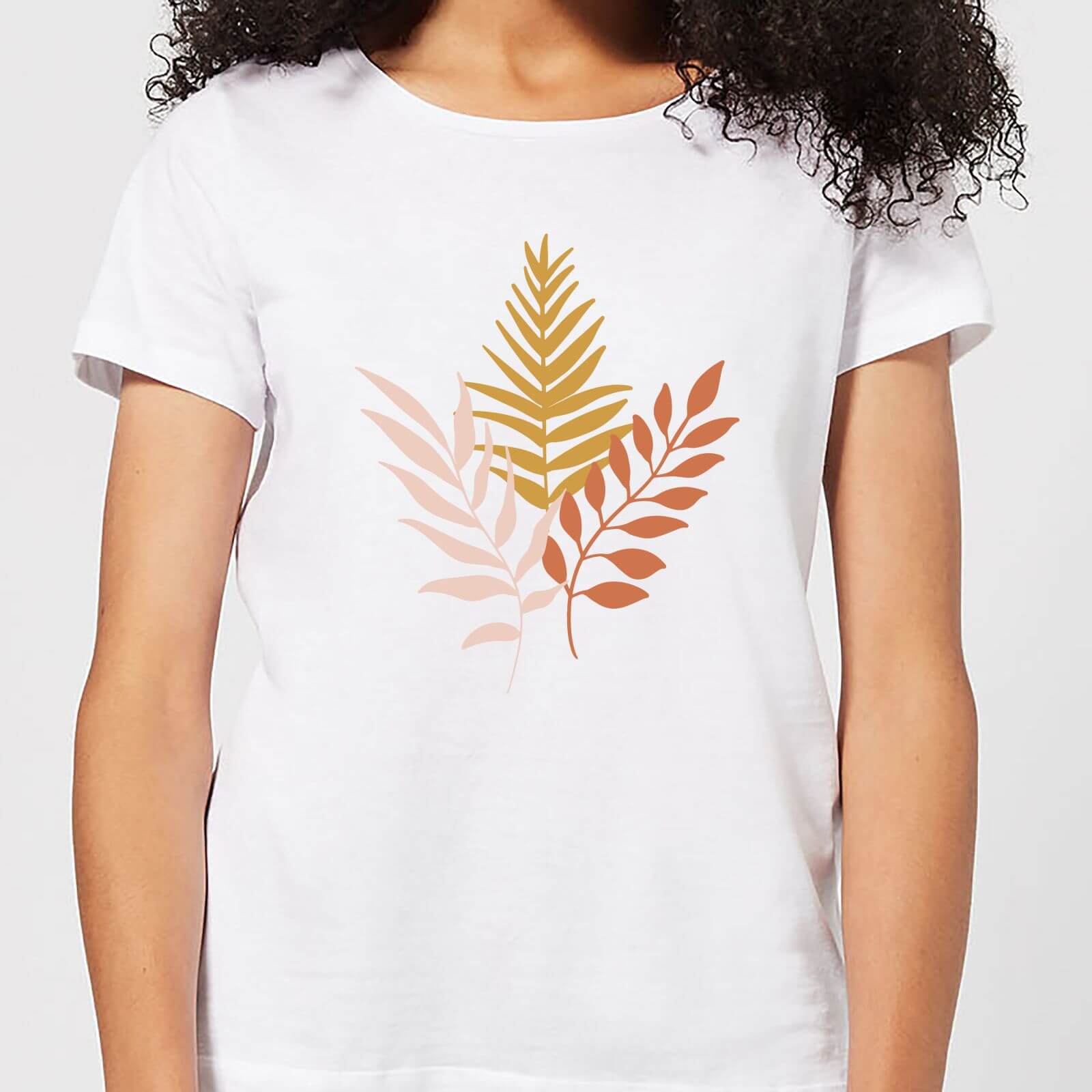 Abstract Branches Women's T-Shirt - White - M - White