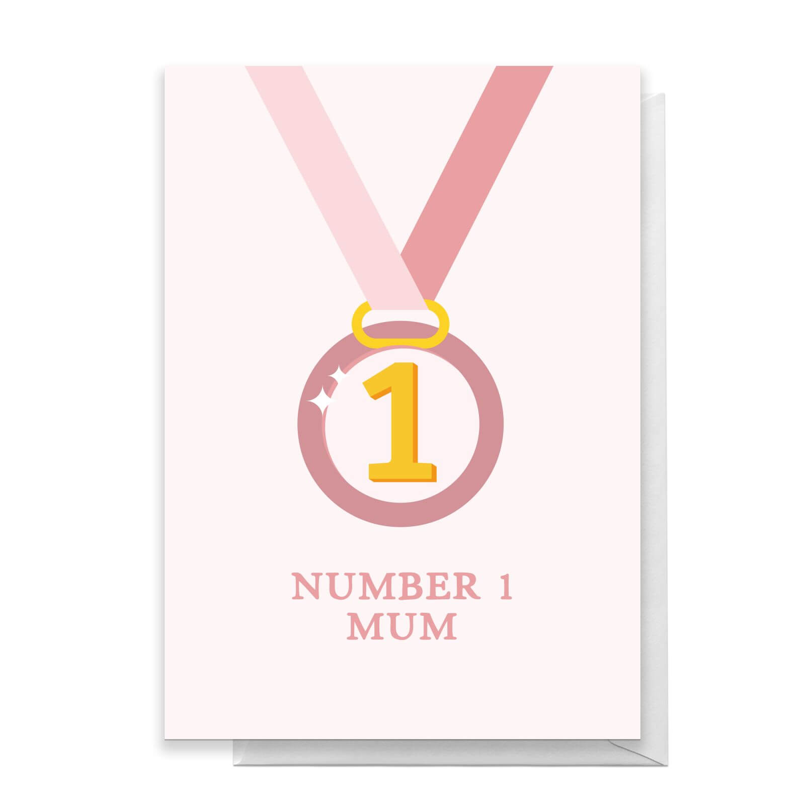 Number 1 Mum Greetings Card - Standard Card