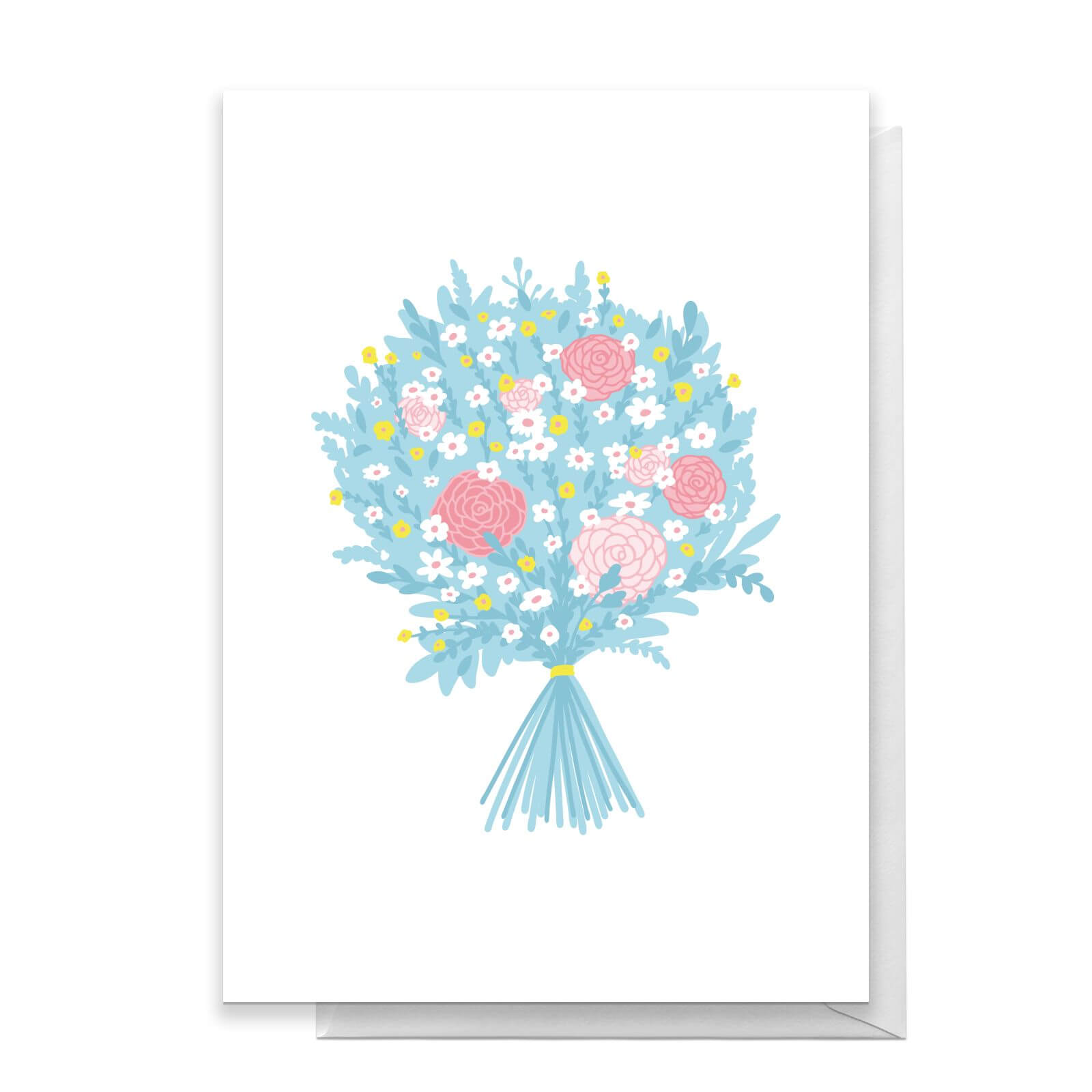 Bunch Of Flowers Greetings Card - Standard Card