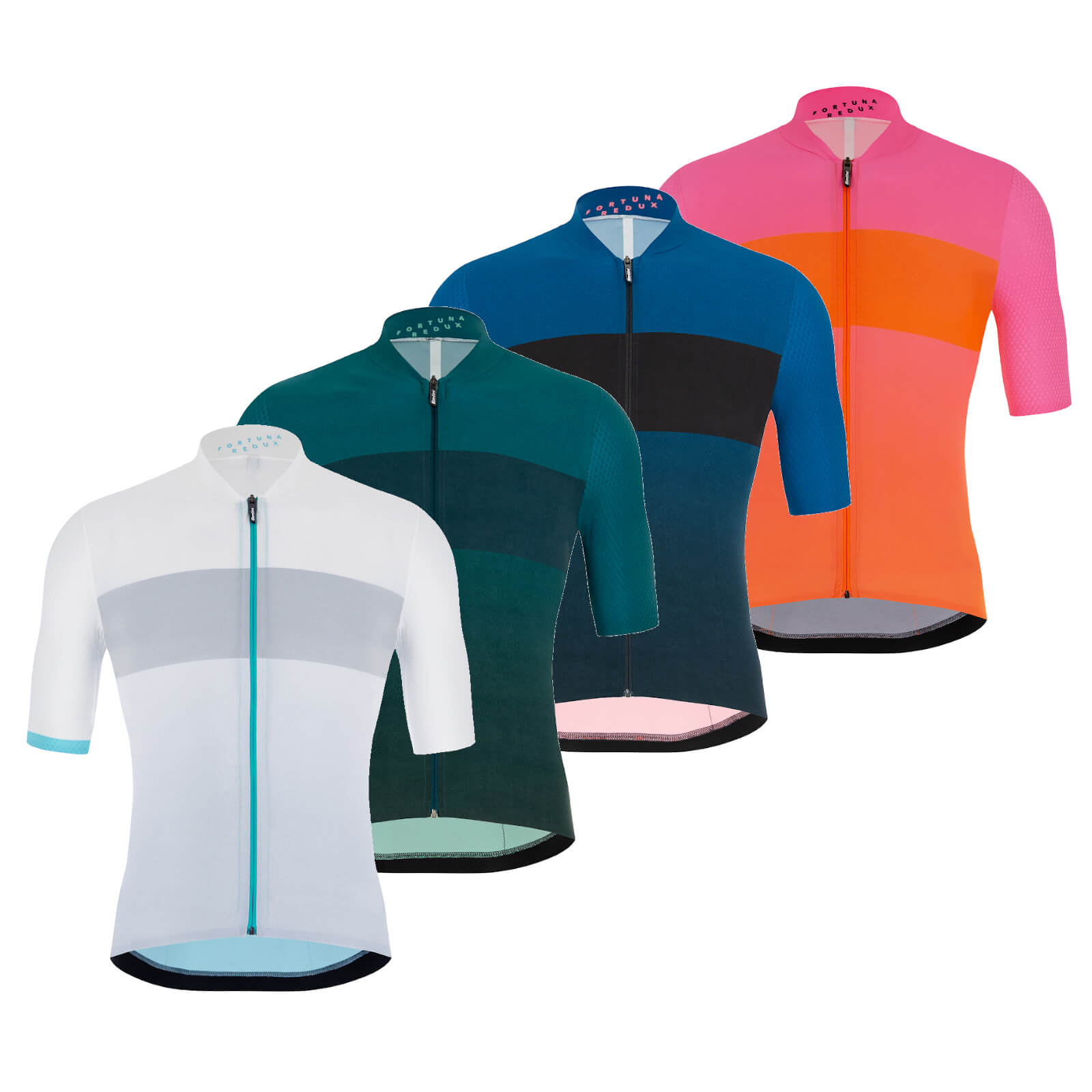 Santini Redux Fortuna Jersey - XL - Atomic Orange
