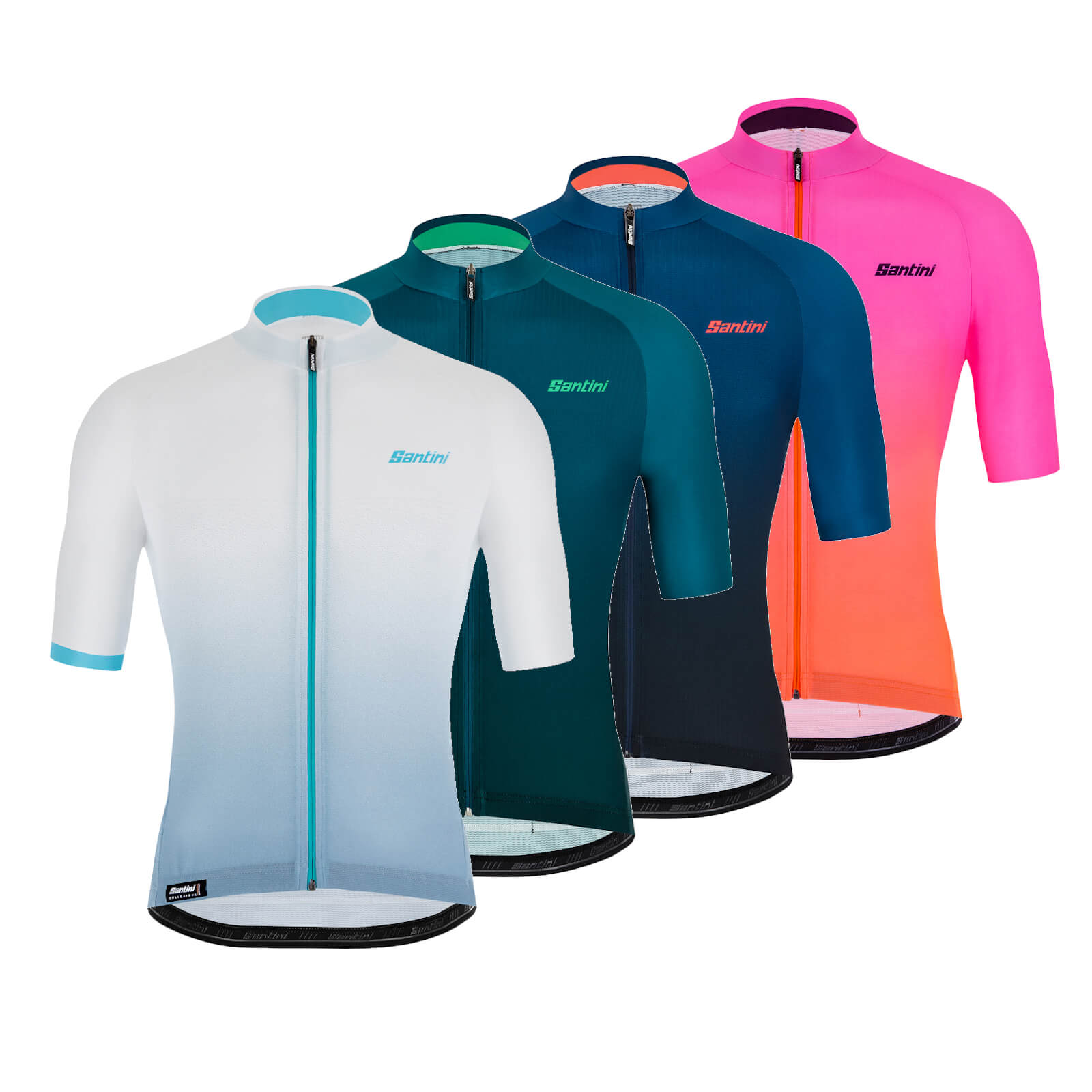 Santini Karma Luce Jersey - XXL - Teal