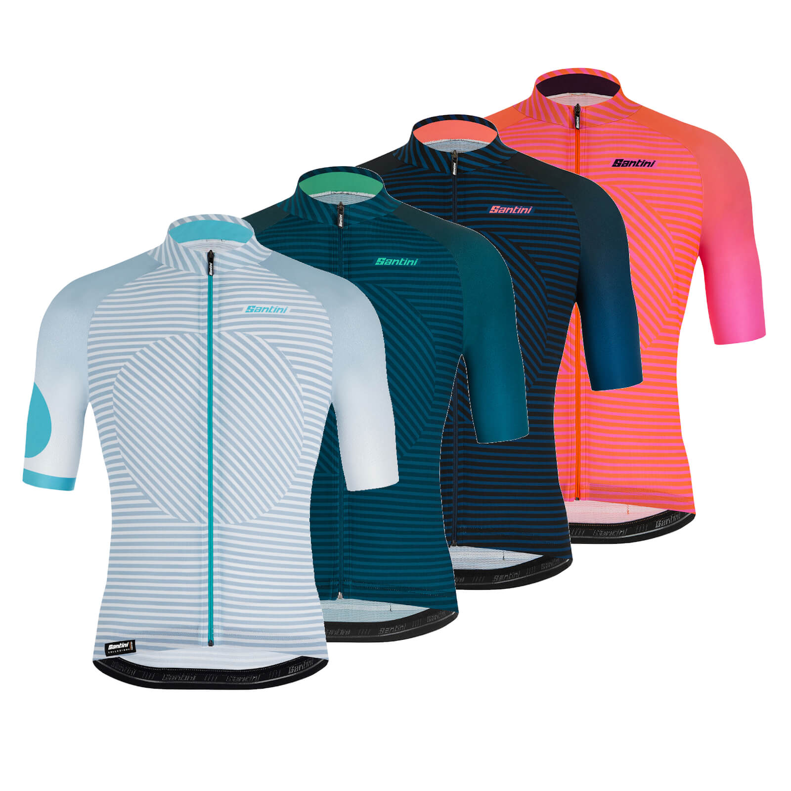 Santini Karma Mille Jersey - S - Space Blue
