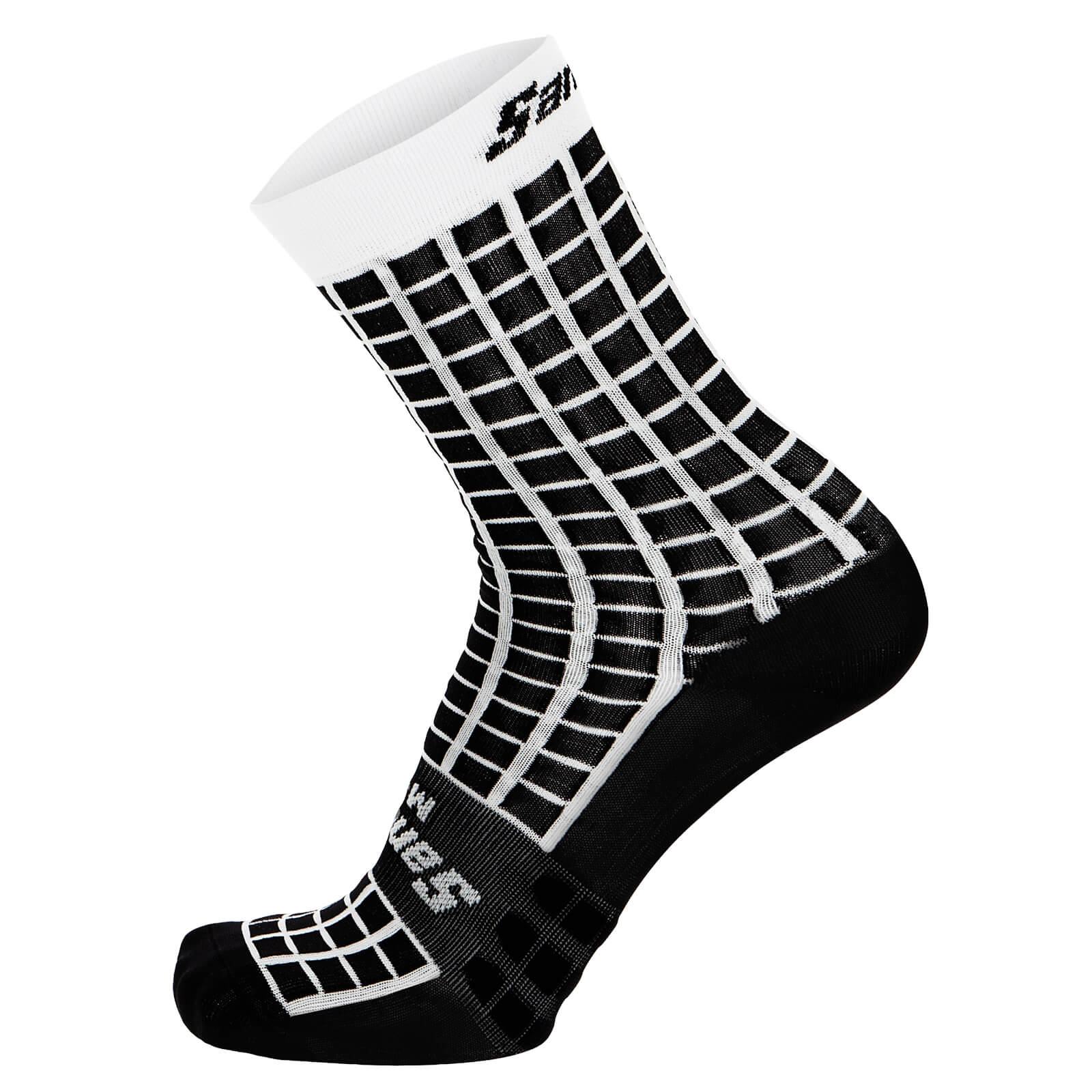 Santini Grido High Profile Socks - XS/S - Black
