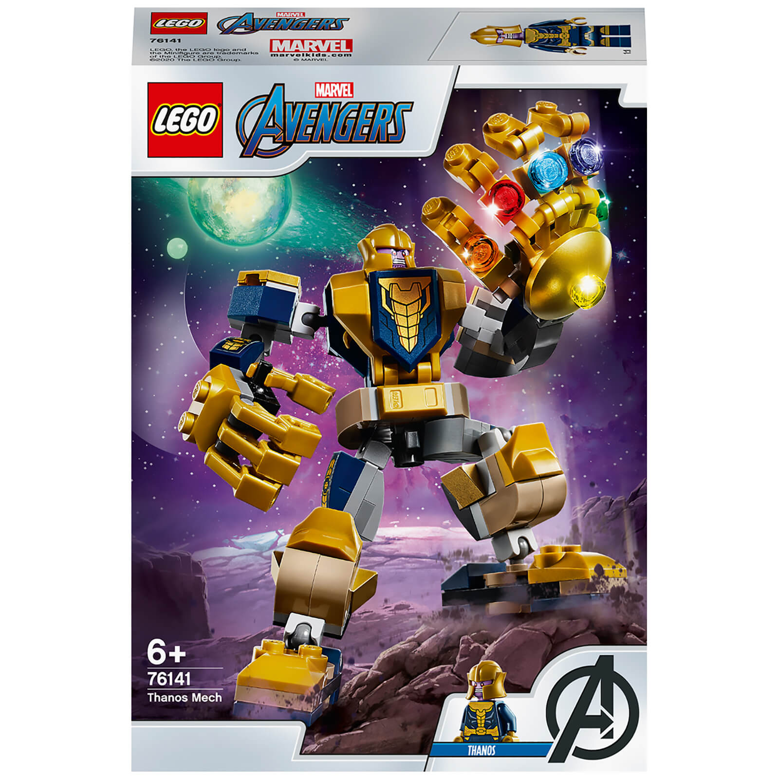 LEGO Super Heroes: Marvel Avengers Thanos Mech Set (76141)