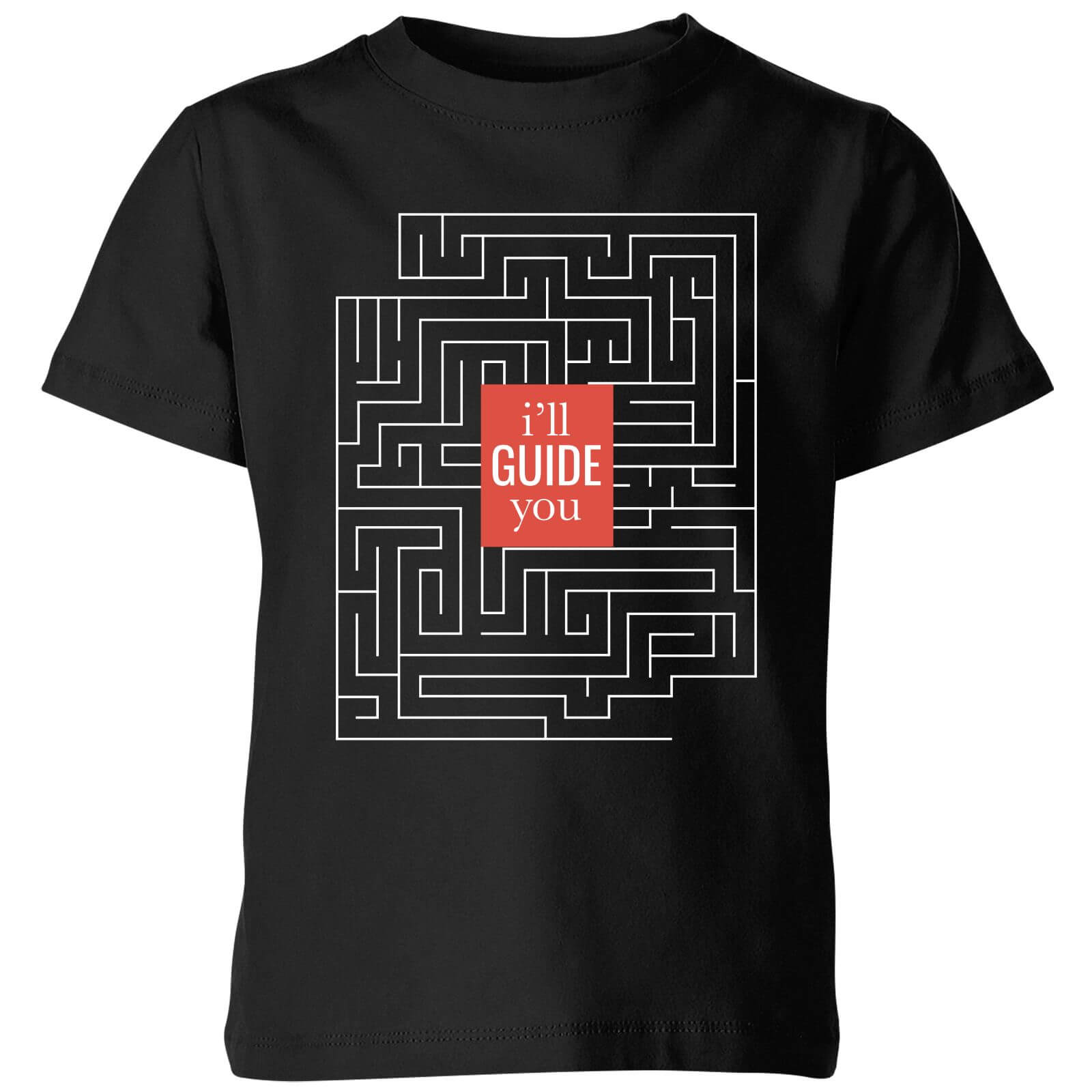 I'll Guide You Kids' T-Shirt - Black - 3-4 Years - Black