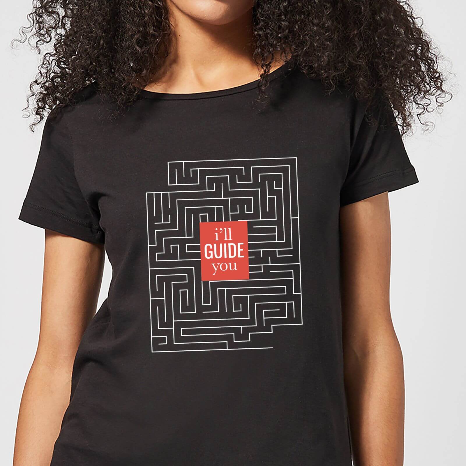 I'll Guide You Women's T-Shirt - Black - S - Black