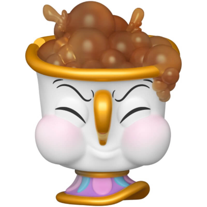 PIAB EXC Disney Beauty and the Beast Chip with Bubbles Funko Pop! Vinyl