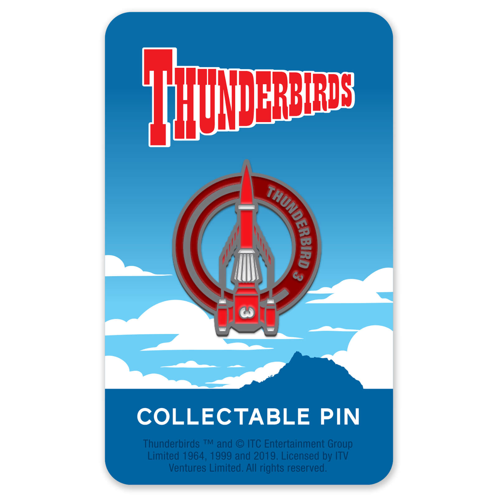 Thunderbirds Enamel Pin Badge 3