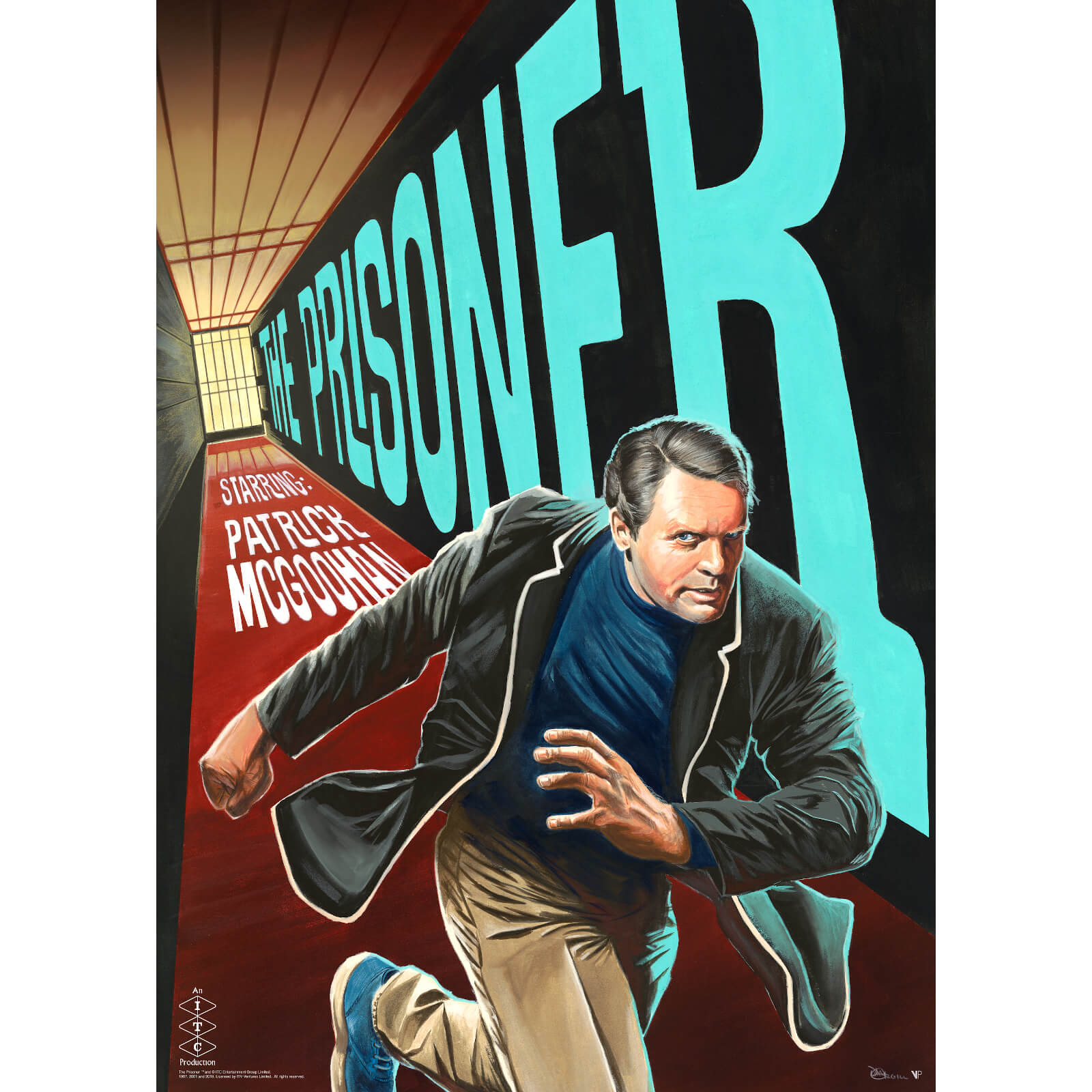 Prisoner Lithograph by Dan Orgill