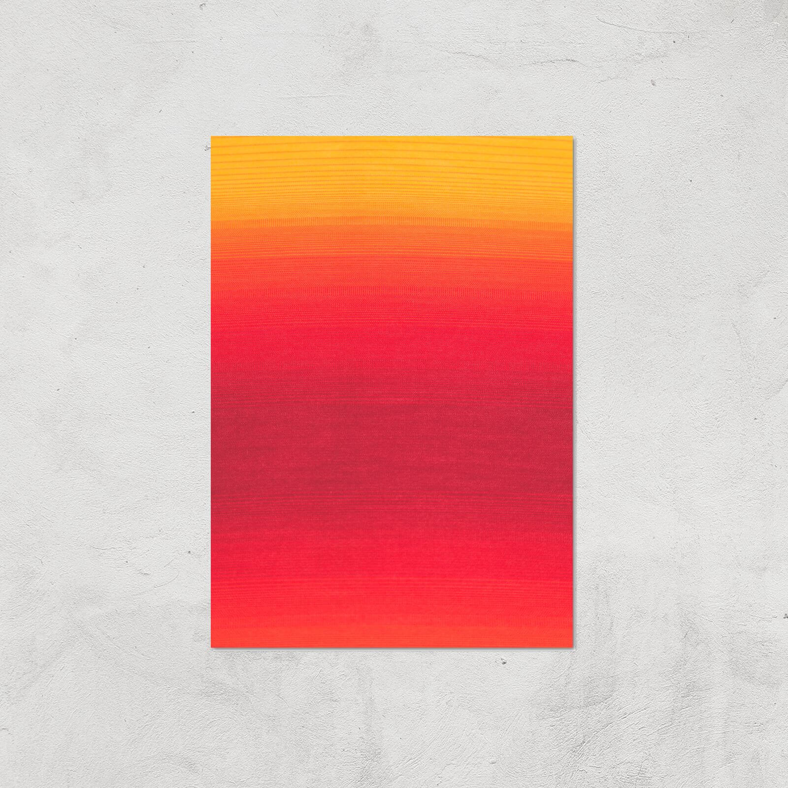 Red Skies At Night Giclee Art Print - A4 - Print Only