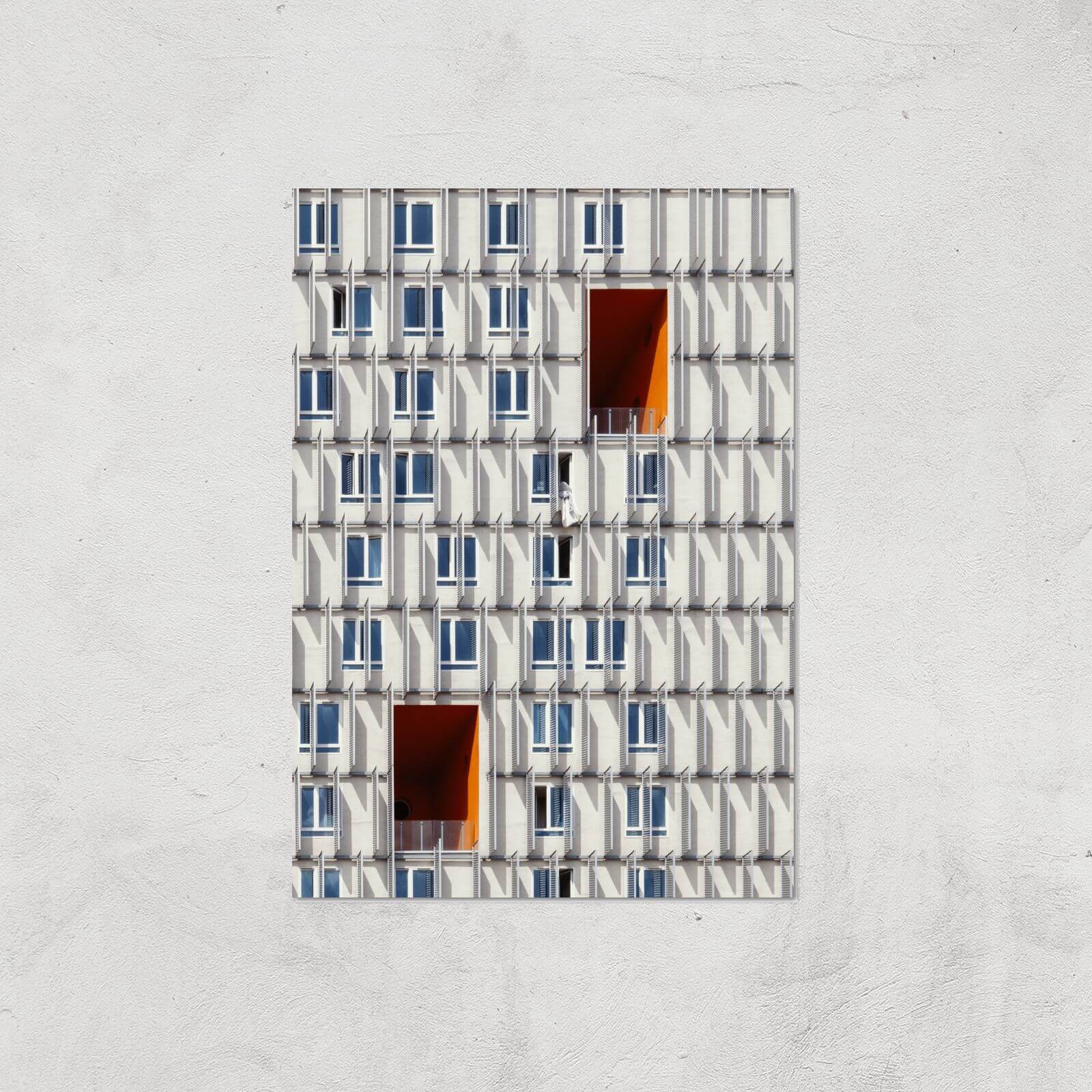 Holes In The Wall Giclee Art Print - A4 - Print Only