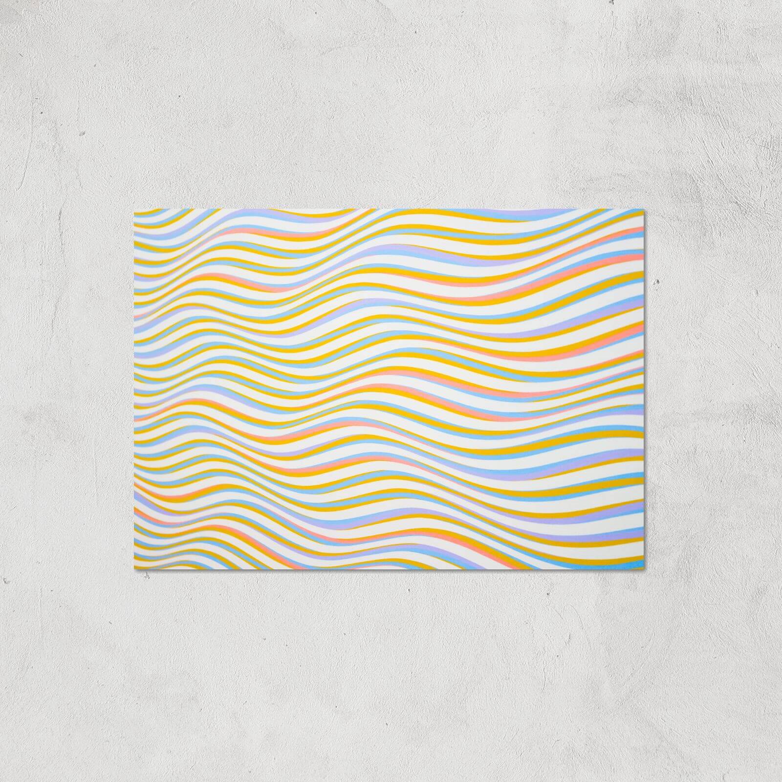 Psychedelic Waves Giclee Art Print - A2 - Print Only