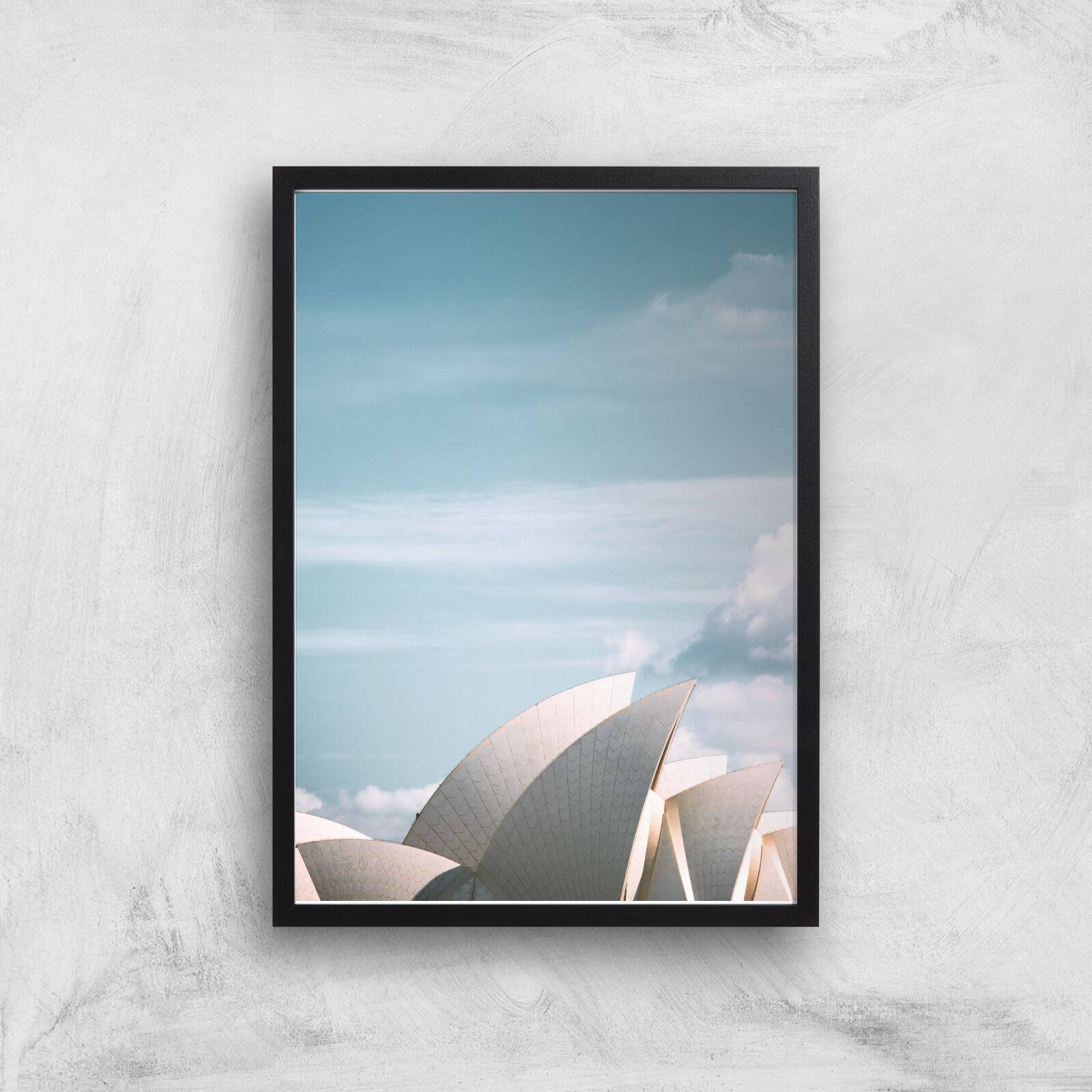 Sydney Opera House Giclee Art Print - A2 - Black Frame