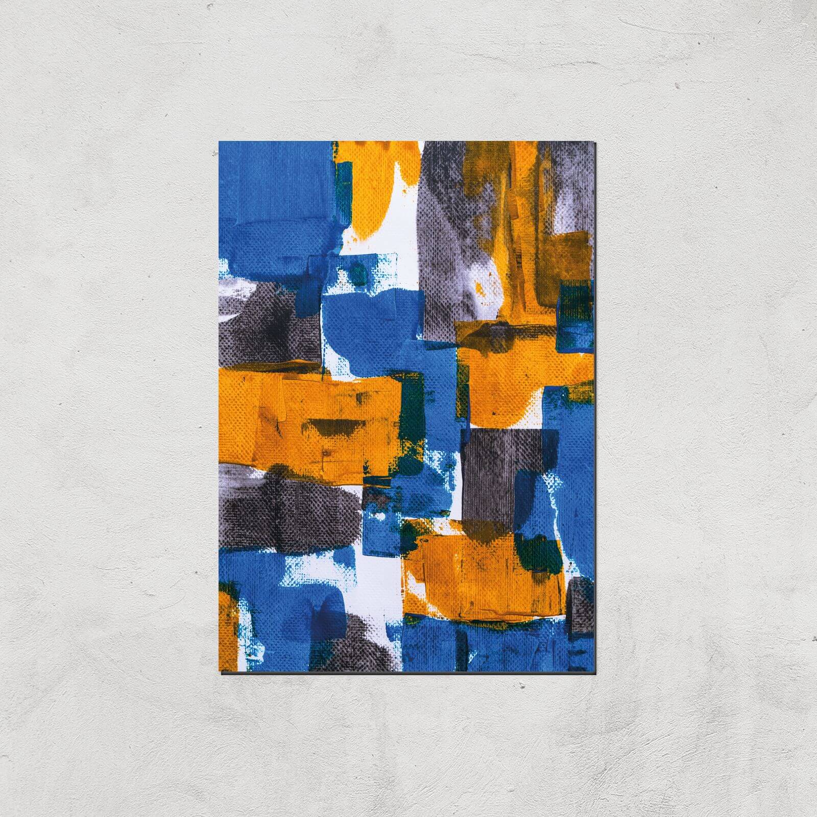 Citrus On Canvas Giclee Art Print - A4 - Print Only