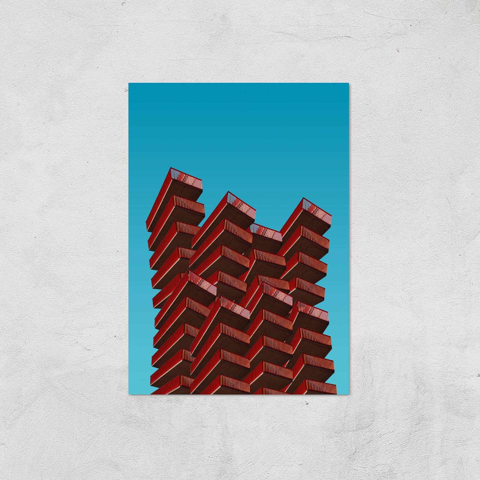 Building Blocks Giclee Art Print - A3 - Print Only