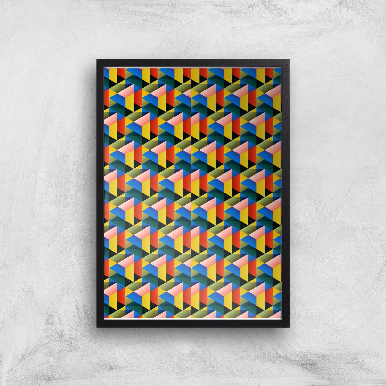 Fill The World With Colour Giclee Art Print - A2 - Black Frame