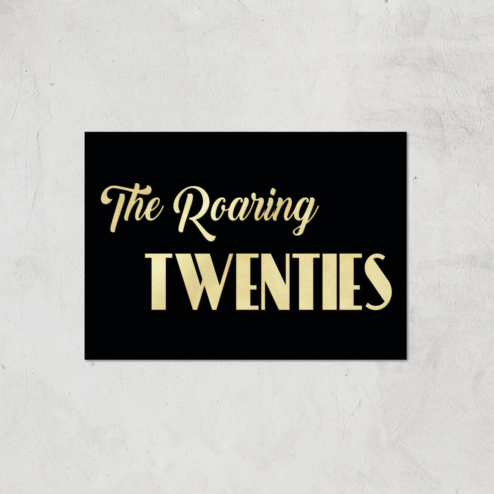 The Roaring Twenties Giclee Art Print - A4 - Print Only